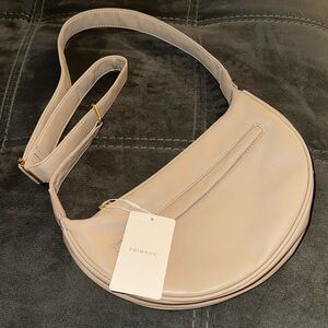Primark Pleather Taupe Tan Small Crossbody Bag NWT